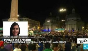 Finale de l'Euro-2021 : scènes de liesse dans les rue de Rome