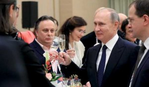 Guerre du "champagne" : Vladimir Poutine s’attaque à la célèbre appellation