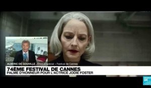 74ème Festival de Cannes : palme d'honneur pour l'actrice Jodie Foster