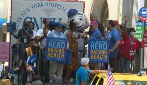 La ville de New York rend hommage aux travailleurs "essentiels" avec une parade