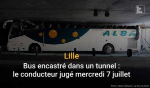Lille : bus encastré dans un tunnel, le chauffeur jugé mercredi 7 juillet