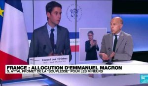 Allocution d'Emmanuel Macron : Gabriel Attal détaille les annonces du président