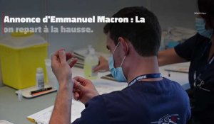 Annonce d'Emmanuel Macron : la vaccination repart à la hausse