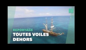 Le transport des marchandises à la voile, ils y croient