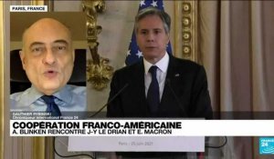 Visite d'Antony Blinken en France : le secrétaire d'Etat américain reçu par J.-Y. Le Drian