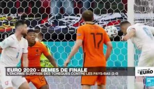 Euro 2020 : la République tchèque surprend les Pays-Bas (2-0) et file en quarts de finale