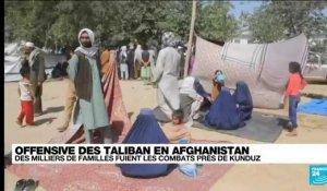 Afghanistan : des centaines de familles fuient les combats près de Kunduz