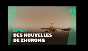 De nouvelles images du rover chinois Zhurong sur Mars