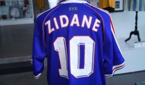 Un maillot de Zidane pour France-Brésil 98 vendu à plus de 100.000 dollars aux enchères