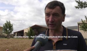 Les agriculteurs de la région face aux intempéries