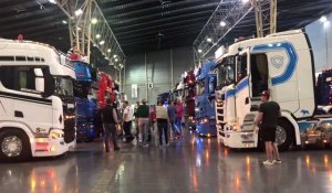 Plus de 200 camions réunis à Gayant-expo (Douai)