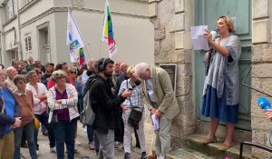 Rassemblement contre l'extrême droite à Arras