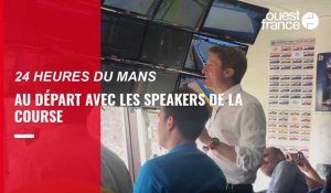VIDÉO. 24 Heures du Mans 2023 : revivez le départ en direct de la cabine speakers 