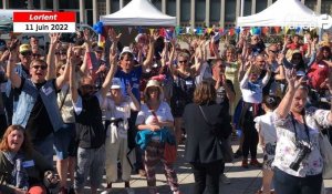 VIDÉO. Nuit du handicap à Lorient : un flashmob en langue des signes 
