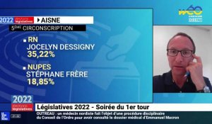 5ème circonscription de l'Aisne : Jocelyn Dessigny (RN) en tête