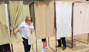 Laurent Pietraszewski a voté à Armentières pour le 1er tour des législatives 2022