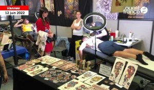 VIDÉO. Le salon du tatouage et de la BD se tient jusqu’à ce soir à Vannes 