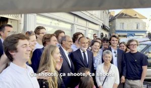 Législatives : Edouard Philippe, un ex-Premier ministre en goguette à Senlis