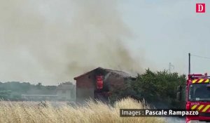 Haute-Garonne. L'incendie à Merville se propage dans les champs voisins