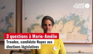 VIDÉO. Législatives 2022 à Lannion - Paimpol. Marie-Amélie Troadec : « La vie politique actuelle ne nous ressemble plus »