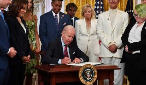 Face à l'offensive conservatrice, Biden célèbre la communauté LGBT+ à la Maison Blanche