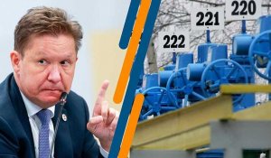 Le patron de Gazprom assume la baisse des livraisons de gaz à l'Europe