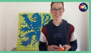 Tu connais Gaëtan Fiévet, Neuvillois de 17 ans passionné de Rubik’s Cube ?