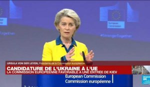Ukraine : la Commission européenne favorable à un "statut de candidat" à l'UE