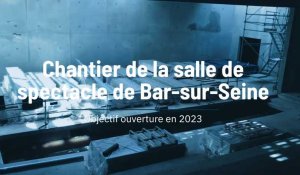 Une première visite pour la future salle de spectacle de Bar-sur-Seine