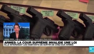 La Cour suprême des Etats-Unis consacre le droit au port d'armes hors du domicile