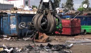 VIDÉO. À Angers, destruction en série de motocross après des rodéos sauvages