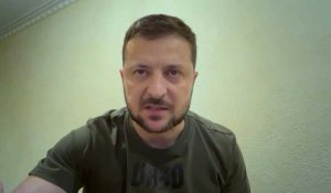 Les Russes qui bombardent l'Ukraine "seront tous retrouvés", affirme Zelensky