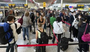 L'aéroport londonien d'Heathrow limite le nombre de passagers au départ pour cet été