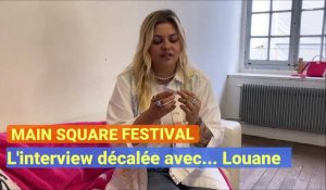 Main Square Festival à Arras: l'interview décalée avec Louane