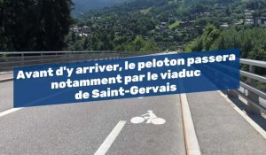 Arrivée du Tour de France à Megève