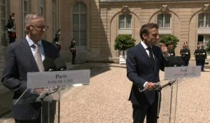Relations franco-australiennes: Macron et Albanese veulent "rebâtir une relation de confiance"