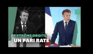 Avec un score historique du RN, le pari de Macron contre l'extrême droite est raté (encore)