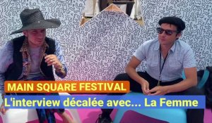 Main Square Festival à Arras: l'interview décalée avec La Femme 
