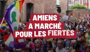 Marche des fiertés à Amiens