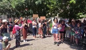 Rassemblement pro-IVG à Troyes