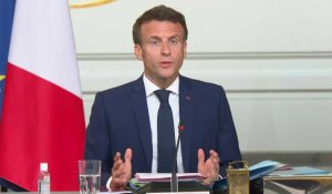 Macron "prend acte" du refus des "partis de gouvernement de participer" à une coalition