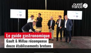 Gault & Millau: l’émotion du chef finistérien Olivier Bellin, lauréat du trophée Gault & Millau d’or