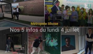 Métropole lilloise : nos 5 infos du lundi 4 juillet