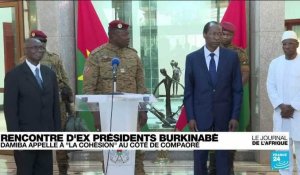 Rencontre d'ex présidents burkinabè, Damiba appelle à la cohésion au côté de Compaoré