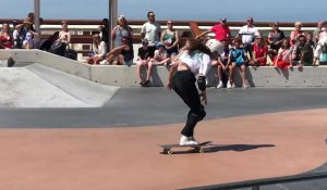 Compétition de skate à Calais