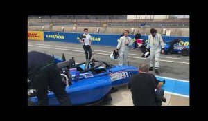 Squeezie au Mans sur le circuit auto Bugatti
