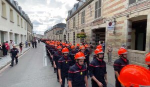 Congrès départemental des pompiers à Sainte-Ménehould