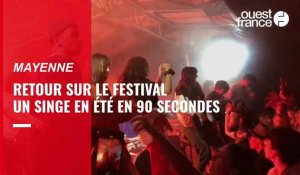 VIDÉO. À Mayenne, retour sur le festival Un singe en été en 90 secondes