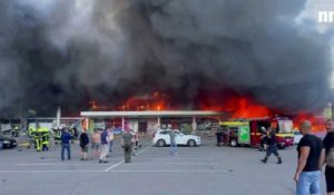 Un missile frappe un centre commercial "très fréquenté", des morts et des blessés