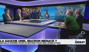 Bataille serrée pour le second tour des législatives : la gauche unie, Macron menacé ?